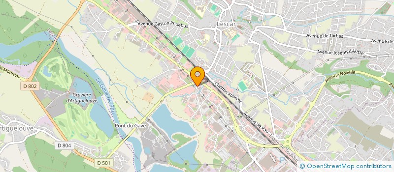 localisation de l'entreprise MADAME LUCIE FLORES CAMPOS à LESCAR