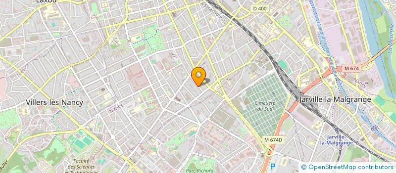 localisation de l'entreprise MADAME LUCIE FORGEARD  NANCY