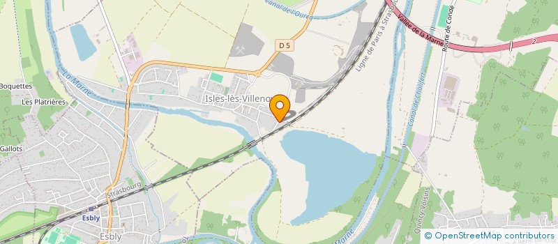 localisation de l'entreprise MADAME LUCIE FORMENTIN à ISLES-LES-VILLENOY