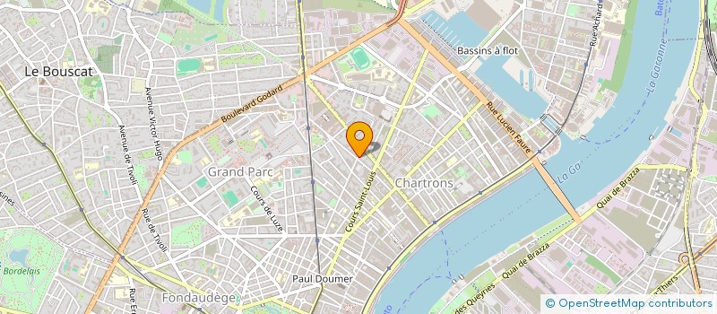 localisation de l'entreprise MADAME LUCIE FOUCAULT  BORDEAUX