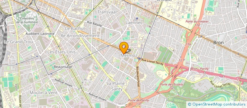 localisation de l'entreprise MADAME LUCIE FOURNIER  CHAVANOZ