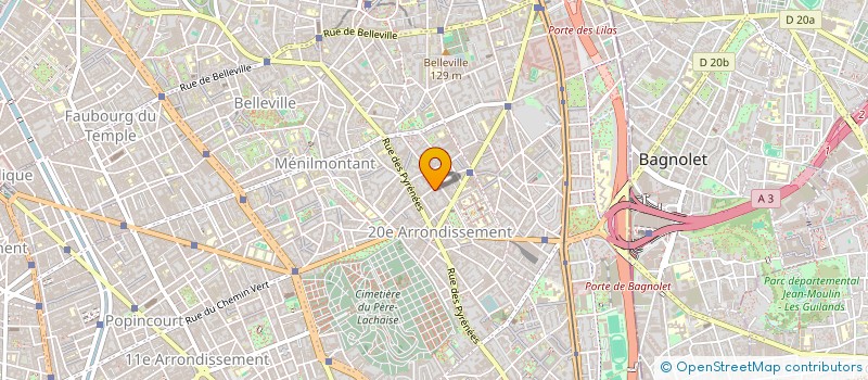 localisation de l'entreprise MADAME LUCIE FRAPPAT  PARIS