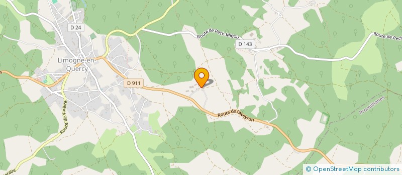 localisation de l'entreprise MADAME LUCIE FRAYSSE  LIMOGNE-EN-QUERCY