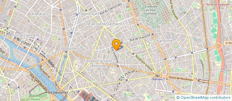 localisation de l'entreprise MADAME LUCIE FURBEYRE  PARIS