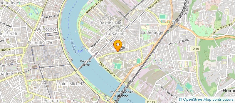 localisation de l'entreprise MADAME LUCIE GAGNARDOT  BORDEAUX