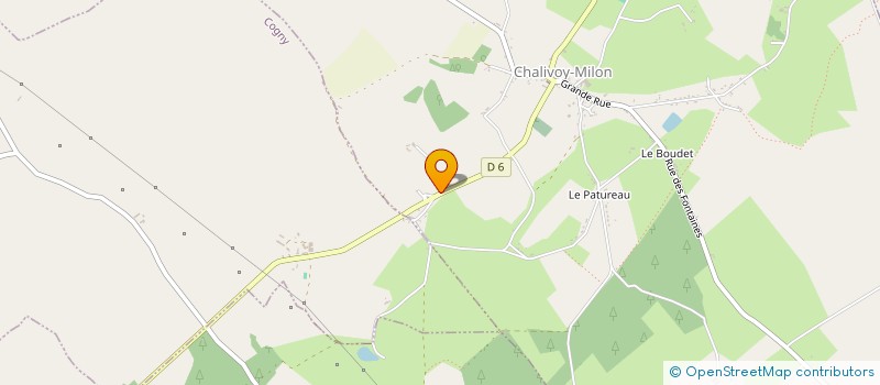 localisation de l'entreprise MADAME LUCIE GAILLARDON  CHALIVOY-MILON