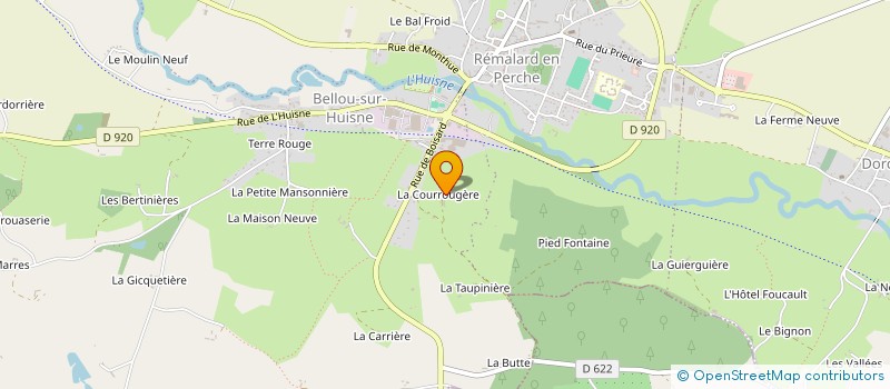localisation de l'entreprise MADAME LUCIE GALOYER à REMALARD-EN-PERCHE