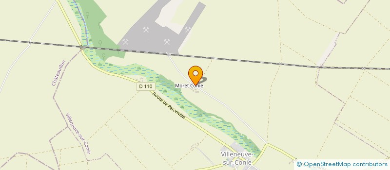 localisation de l'entreprise MADAME LUCIE GALURET à VILLENEUVE-SUR-CONIE