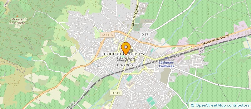 localisation de l'entreprise MADAME LUCIE GAMBERONI  LEZIGNAN-CORBIERES