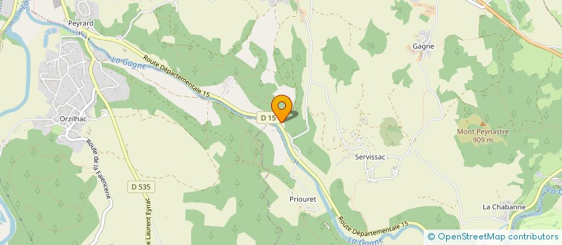 localisation de l'entreprise MADAME LUCIE GARNIER  SAINT-GERMAIN-LAPRADE