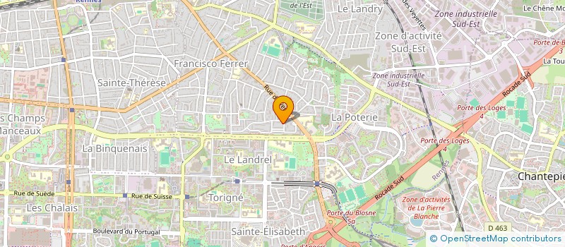 localisation de l'entreprise MADAME LUCIE GARNIER à SAINT-MICHEL-CHEF-CHEF