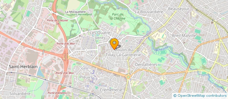 localisation de l'entreprise MADAME LUCIE GASC  SAINT-HERBLAIN