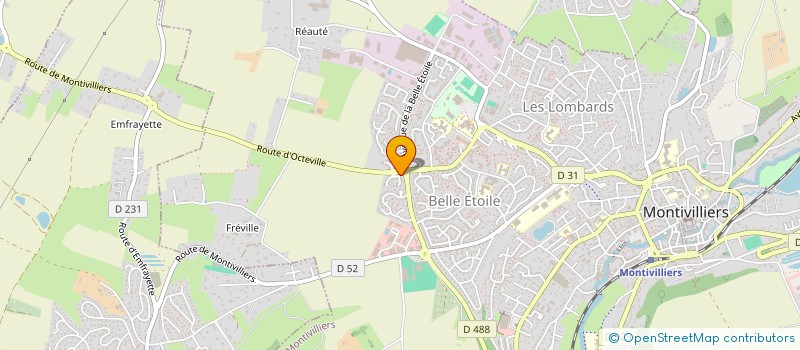 localisation de l'entreprise MADAME LUCIE GASSE  MONTIVILLIERS