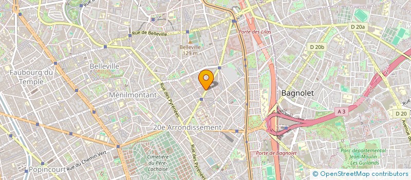 localisation de l'entreprise MADAME LUCIE GAUTRAIN  PARIS