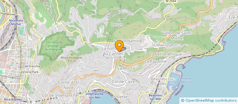 localisation de l'entreprise MADAME LUCIE GAUZERE à VILLEFRANCHE-SUR-MER