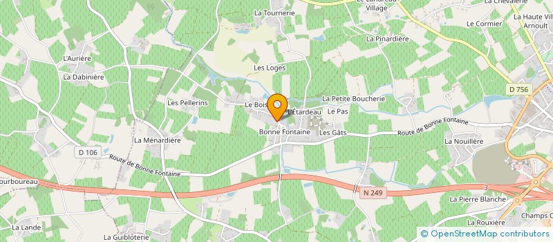 localisation de l'entreprise MADAME LUCIE GAZEAU à VALLET