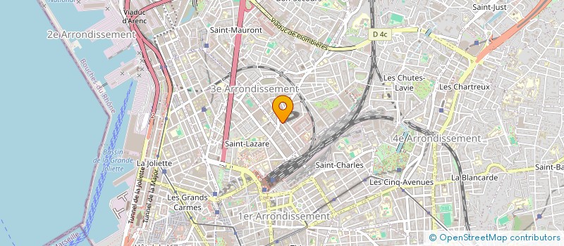 localisation de l'entreprise MADAME LUCIE GAZON à MARSEILLE