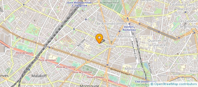 localisation de l'entreprise MADAME LUCIE GIRARD  PARIS