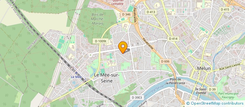 localisation de l'entreprise MADAME LUCIE GIRARDEY  LE MEE-SUR-SEINE