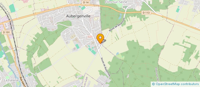 localisation de l'entreprise MADAME LUCIE GIVRAN  AUBERGENVILLE