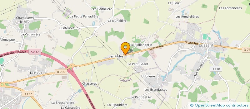 localisation de l'entreprise MADAME LUCIE GLEMAIN  TONNAY-CHARENTE