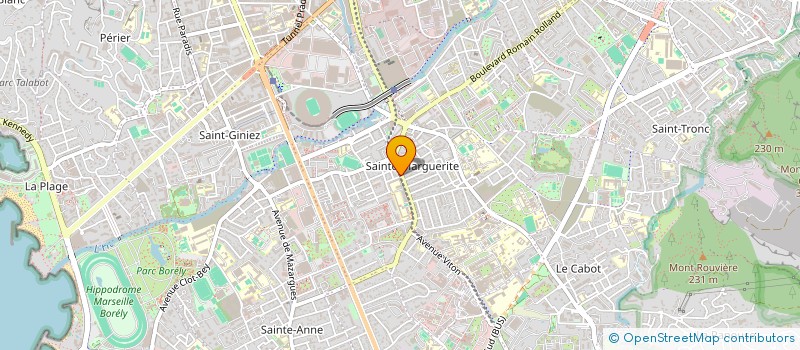 localisation de l'entreprise MADAME LUCIE GLINZ à MARSEILLE
