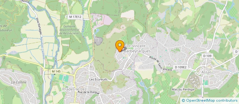 localisation de l'entreprise MADAME LUCIE GOT  SAINT-VINCENT-DE-BARBEYRARGUES