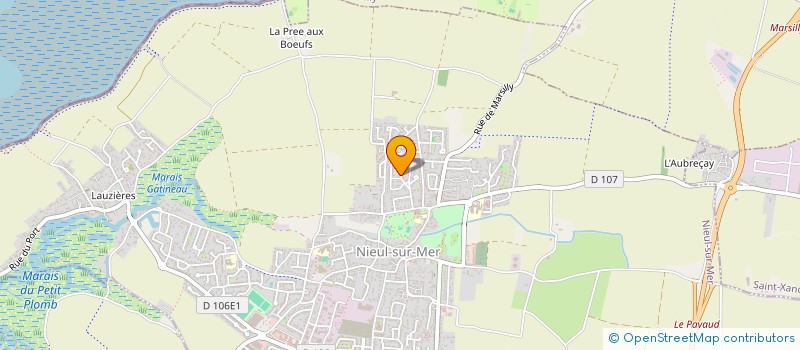 localisation de l'entreprise MADAME LUCIE GOUBAUD  NIEUL-SUR-MER