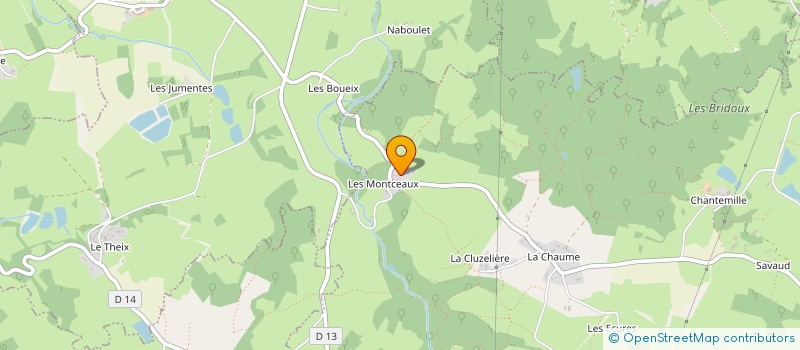 localisation de l'entreprise MADAME LUCIE GOURBAULT à TOULX-SAINTE-CROIX
