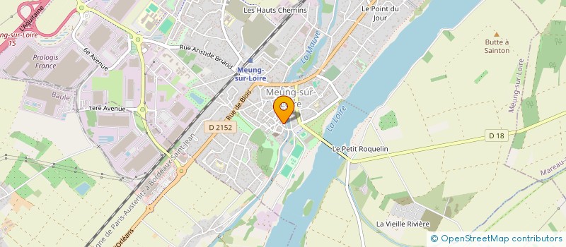 localisation de l'entreprise MADAME LUCIE GOURDIN à MEUNG-SUR-LOIRE