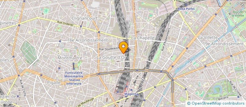 localisation de l'entreprise MADAME LUCIE GRAFF  PARIS