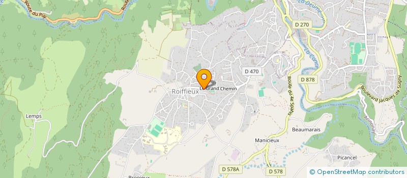 localisation de l'entreprise MADAME LUCIE GRAIL  FELINES