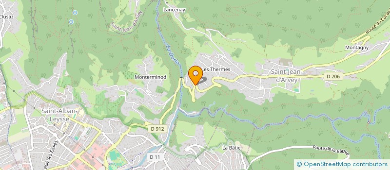 localisation de l'entreprise MADAME LUCIE GRANDPERRET  SAINT-JEAN-D'ARVEY