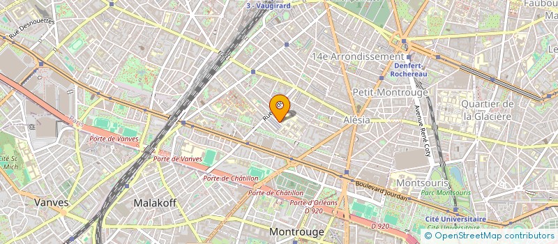 localisation de l'entreprise MADAME LUCIE GRIMAUD  PARIS