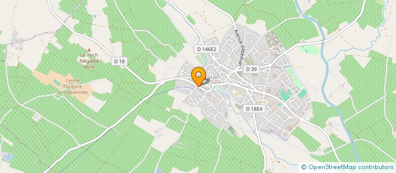 localisation de l'entreprise MADAME LUCIE GROSSMANN  SERVIAN