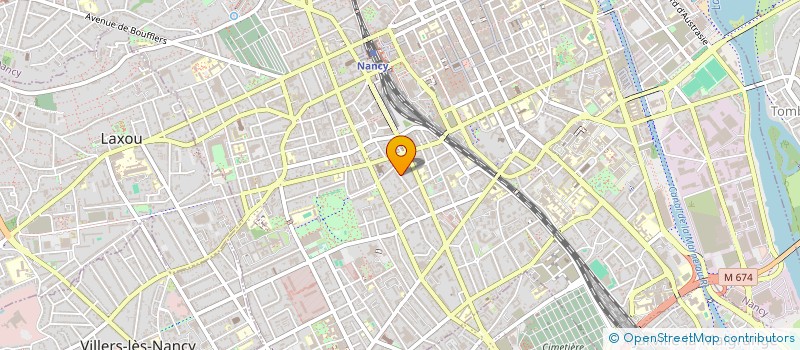 localisation de l'entreprise MADAME LUCIE GUERROUF  NANCY