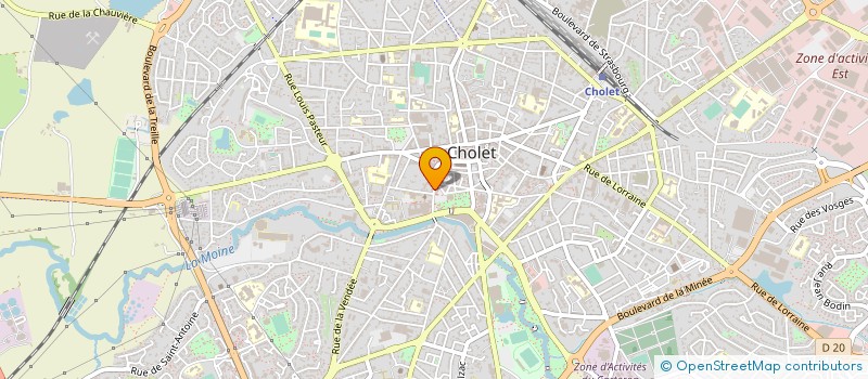 localisation de l'entreprise MADAME LUCIE GUIGNARD à CHOLET