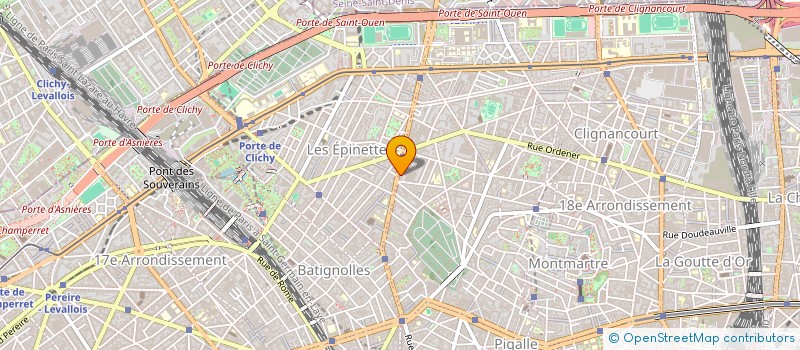 localisation de l'entreprise MADAME LUCIE GUILLEMET  PARIS