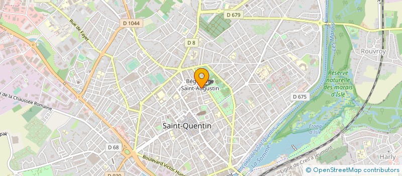 localisation de l'entreprise MADAME LUCIE GUILLERMIN à SAINT-QUENTIN
