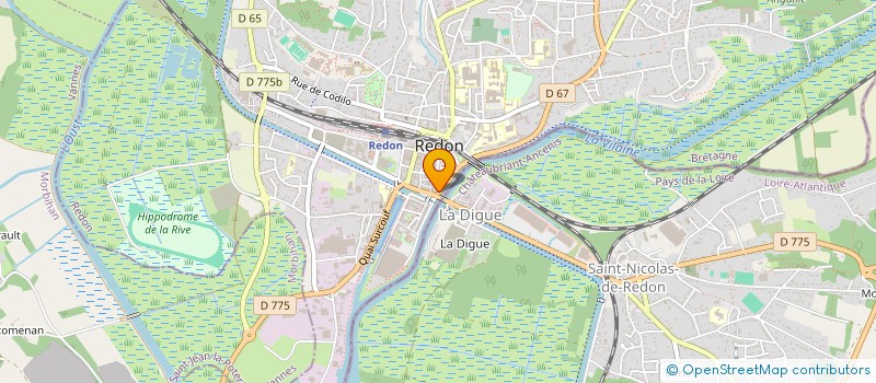 localisation de l'entreprise MADAME LUCIE GUYON  REDON