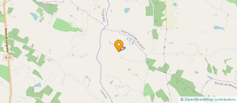 localisation de l'entreprise MADAME LUCIE GUYOT  BOUDY-DE-BEAUREGARD