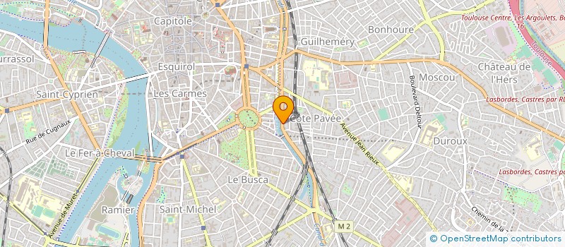 localisation de l'entreprise MADAME LUCIE HAMOT  TOULOUSE