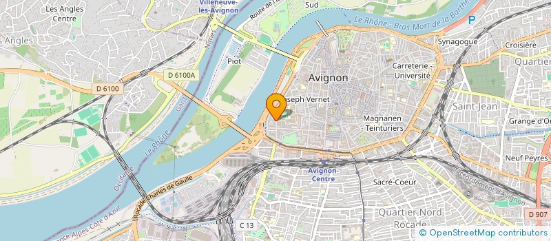 localisation de l'entreprise MADAME LUCIE HANSBERGER  ROGNONAS