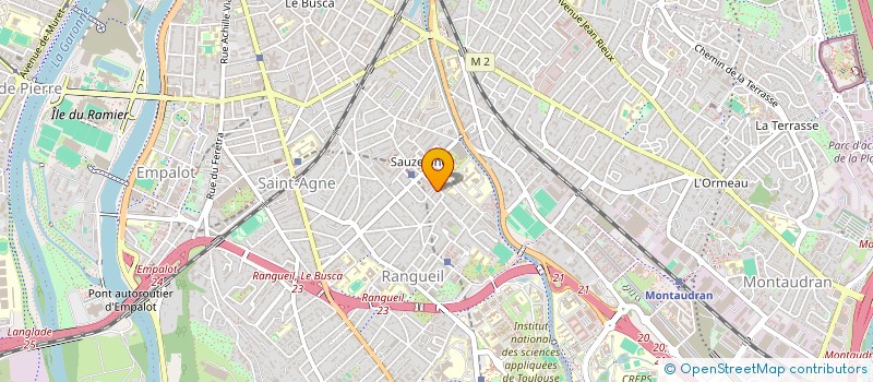 localisation de l'entreprise MADAME LUCIE HARDY  TOULOUSE