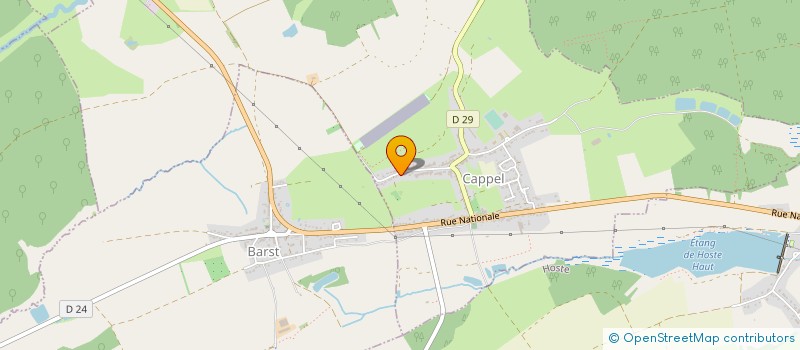 localisation de l'entreprise MADAME LUCIE HAY  CAPPEL