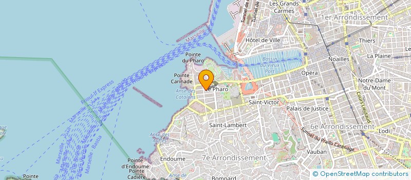 localisation de l'entreprise MADAME LUCIE HELIES  MARSEILLE