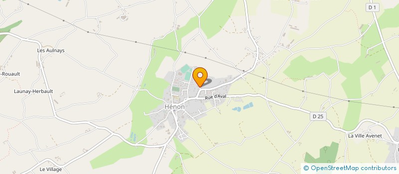 localisation de l'entreprise MADAME LUCIE HENNEBEAU  HENON