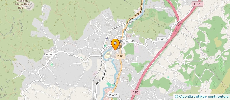 localisation de l'entreprise MADAME LUCIE HERISSET  ROQUEVAIRE