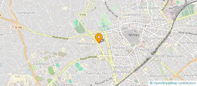 localisation de l'entreprise MADAME LUCIE HERRON  NIMES