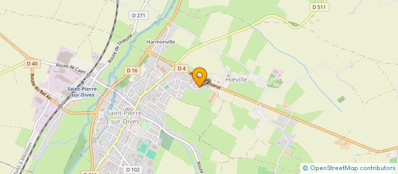 localisation de l'entreprise MADAME LUCIE HEUZE à SAINT-PIERRE-EN-AUGE